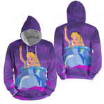 Alice In Wonderland Glass Bottle 3d Full Over Print Hoodie Zip Hoodie Sweater Tshirt