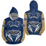 Nba New Orleans Pelicans Lighting 3d Full Over Print Hoodie Zip Hoodie Sweater Tshirt