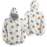Tom And Jerry Many Emotions Of The Face 3d Full Over Print Hoodie Zip Hoodie Sweater Tshirt