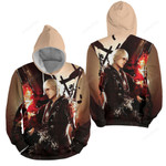 Devil May Cry Paradigm Art 3d Full Over Print Hoodie Zip Hoodie Sweater Tshirt