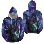 Dishonored - Corvo Attano In Purple Mist 3d Full Over Print Hoodie Zip Hoodie Sweater Tshirt
