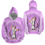 Pinky And The Brain Purple Background 3d Full Over Print Hoodie Zip Hoodie Sweater Tshirt