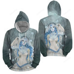 Corpse Bride Emily With Forest 3d Full Over Print Hoodie Zip Hoodie Sweater Tshirt