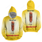 Sausage Party Mazel Tov 3d Full Over Print Hoodie Zip Hoodie Sweater Tshirt