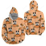 Mickey Mouse Pumpkins 3d Full Over Print Hoodie Zip Hoodie Sweater Tshirt