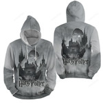 Harry Potter Magic Castle 3d Full Over Print Hoodie Zip Hoodie Sweater Tshirt