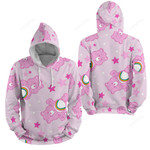 Care Bears Pink Bears Cute 3d Full Over Print Hoodie Zip Hoodie Sweater Tshirt