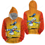 Donald Duck Angered 3d Full Over Print Hoodie Zip Hoodie Sweater Tshirt