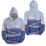 Mount Fuji In Snow 3d Full Over Print Hoodie Zip Hoodie Sweater Tshirt