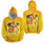 Pokémon - The Charizard Roaring Art 3d Full Over Print Hoodie Zip Hoodie Sweater Tshirt