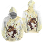 Attack On Titan Mikasa Ackerman Blade Spin Artwork 3d Full Over Print Hoodie Zip Hoodie Sweater Tshirt