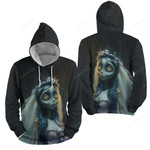 Corpse Bride Emily The Same Candle 3d Full Over Print Hoodie Zip Hoodie Sweater Tshirt