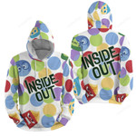 Inside Out Hoodie Pattern 3d Full Over Print Hoodie Zip Hoodie Sweater Tshirt