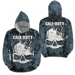 Call Of Duty Skullcap Art 3d Full Over Print Hoodie Zip Hoodie Sweater Tshirt