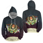 Lightyear Buzz Flying Up 3d Full Over Print Hoodie Zip Hoodie Sweater Tshirt