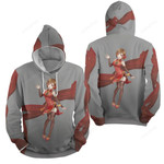 Meiko (Vocaloid) In Chinese Traditional Dress 3d Full Over Print Hoodie Zip Hoodie Sweater Tshirt