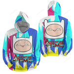 Adventure Time Jocose 3d Full Over Print Hoodie Zip Hoodie Sweater Tshirt