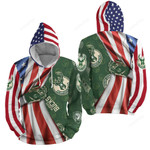 Nba Milwaukee Bucks American Flag 3d Full Over Print Hoodie Zip Hoodie Sweater Tshirt
