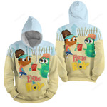 Esme & Roy Gardening Together 3d Full Over Print Hoodie Zip Hoodie Sweater Tshirt
