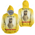 Sausage Party Wrap That Ass 3d Full Over Print Hoodie Zip Hoodie Sweater Tshirt