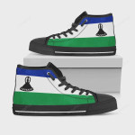 Lesotho Flag High Top Shoes