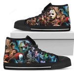 Horror Characters High Top Shoes