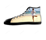 Yoga on the Beach High Top Shoes