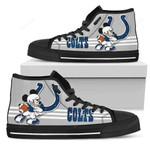 Indianapolis Colts Nfl Football High Top Shoes