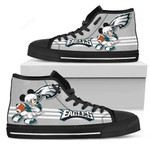 Philadelphia Eagles Nfl Football High Top Shoes