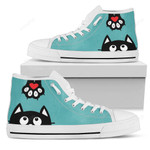 Green Cat Paw High Top Shoes
