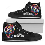 Jimi Hendrix High Top Shoes