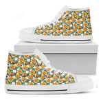 Yellow Rose High Top Shoes