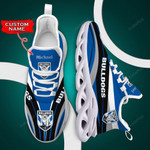 Canterbury-Bankstown Bulldogs NRL Custom Name Max Soul Shoes