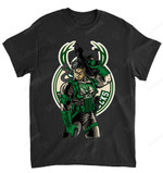 NBA Milwaukee Bucks Punisher Dc Marvel T-Shirt