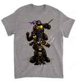 NCAA Wyoming Cowboys Teenage Mutant Ninja Turtles T-Shirt
