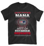 NFL New England Patriots Nana Loves Grandkids T-Shirt