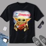 Top Baby Yoda Hug Limp Bizkit T-Shirt