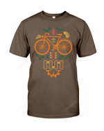 Cycling Skull Short-Sleeves Tshirt, Pullover Hoodie, Great Gift T-shirt For Thanksgiving Birthday Christmas