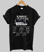 18 year Fast and Furious T-Shirt