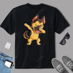Dabbing German Shepherd Dog Lover Boys Kids Dab Gift T-Shirt