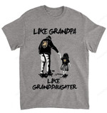 NCAA Army Black Knights Like Grandpa Like Granddaughter T-Shirt