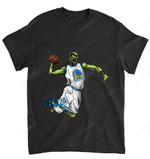 NBA Golden State Warriors Zombie Walking Dead Play Football T-Shirt
