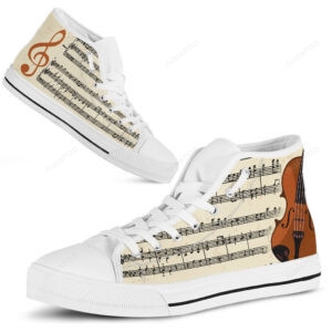 Music Teacher High Top Shoes