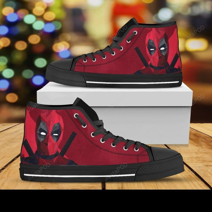 Deadpool Movie Marvel High Top Shoes