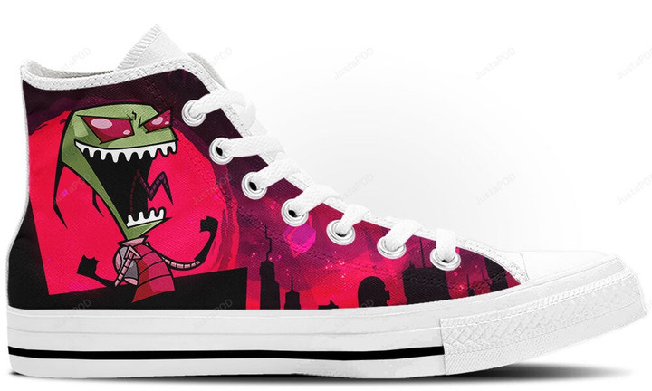 Invader Zim High Top Shoes