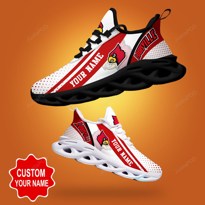 Louisville Cardinals NCAA Personalized Max Soul Shoes