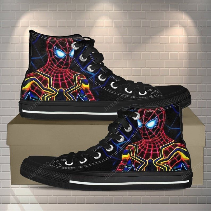 Spider Man High Top Shoes