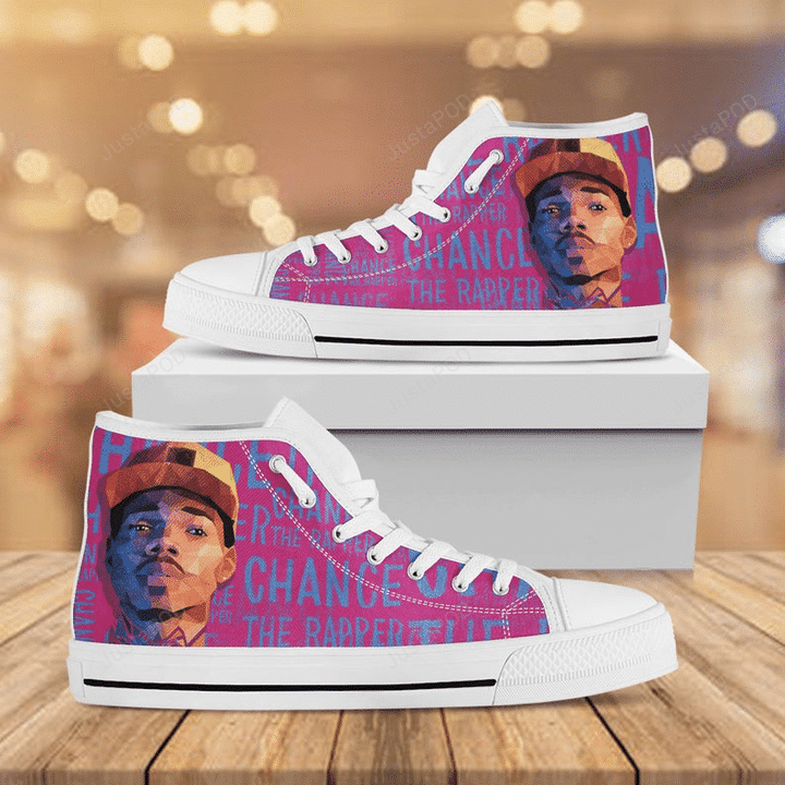 Chance The Rapper High Top Shoes