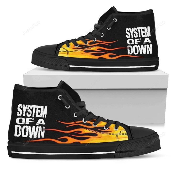 System Of A Down High Top Shoes