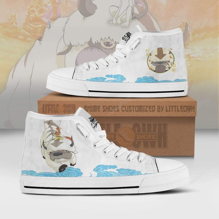 Appa The Last Airbender Anime High Top Shoes